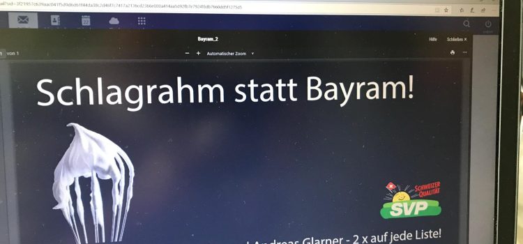 Wahlkampf im Aargau: Glarner versucht erneut zu provozieren