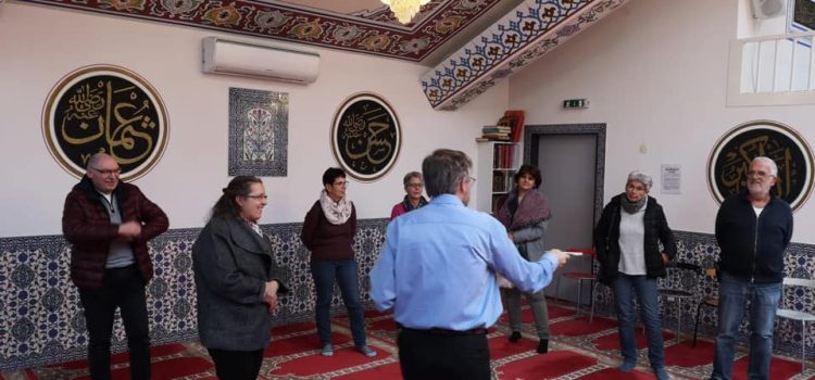 Viele Besucher am Tag der offenen Moschee 2019 im Kanton Aargau
