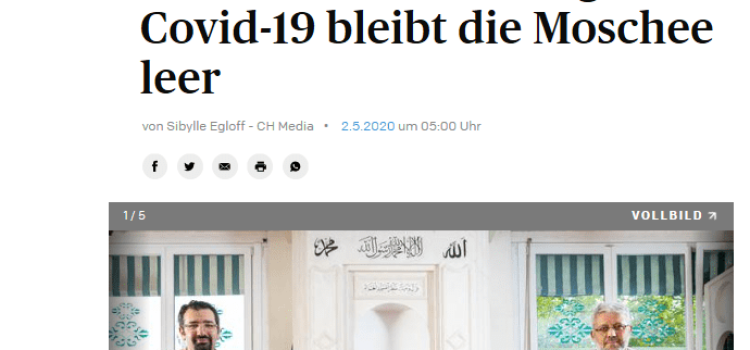 Es ist ein einsamer Ramadan für die Dietiker Moschee